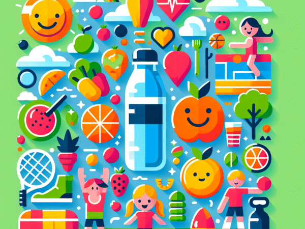 Ide Kreatif Poster Pola Hidup Sehat yang Mudah Digambar untuk Anak-Anak