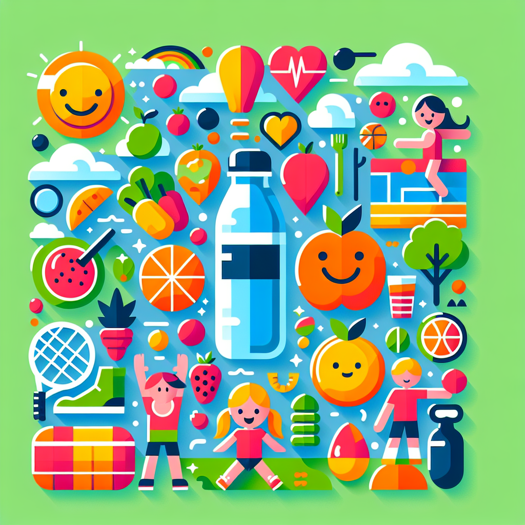 Ide Kreatif Poster Pola Hidup Sehat yang Mudah Digambar untuk Anak-Anak