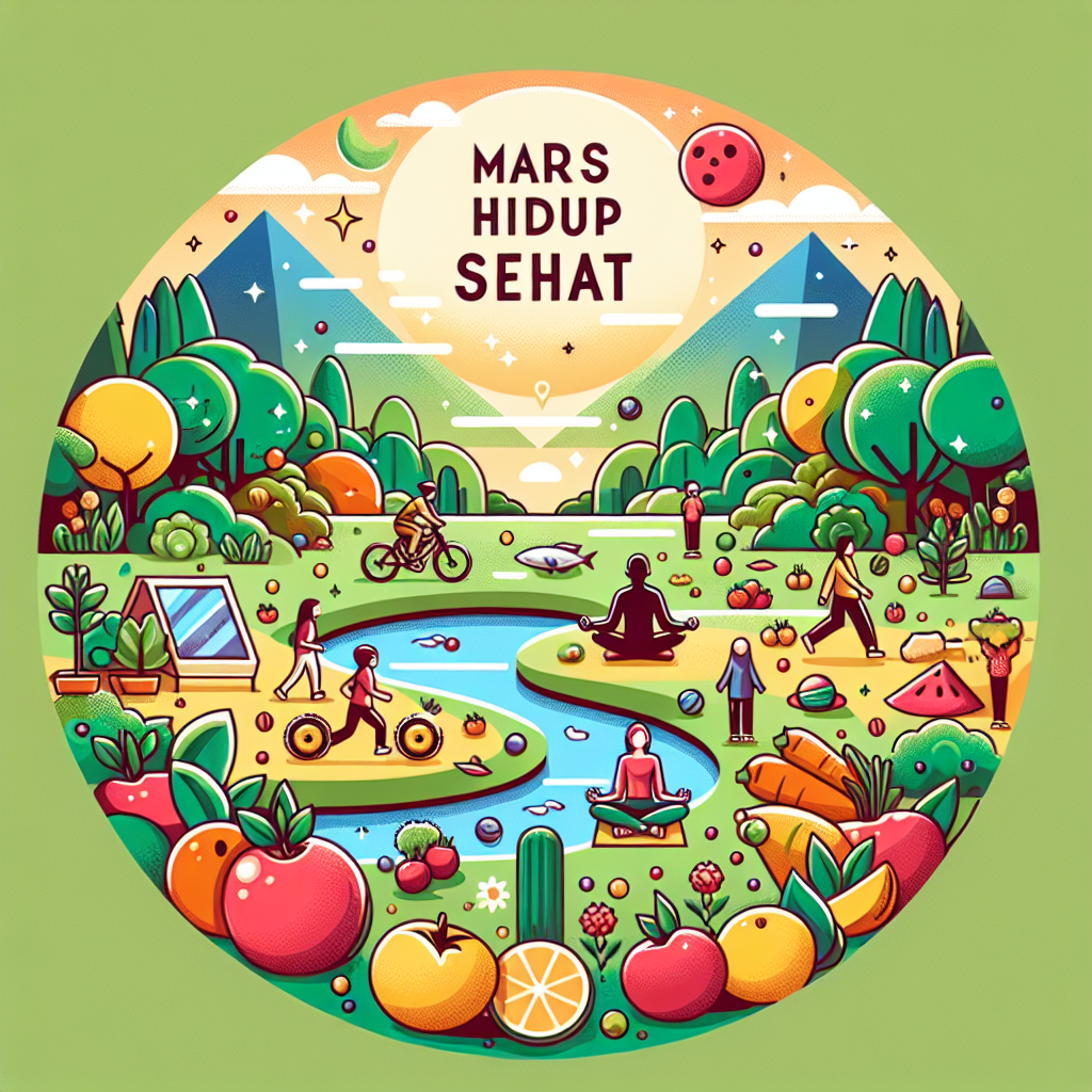 Lirik Inspiratif 'Mars Hidup Sehat' untuk Gaya Hidup Sehat