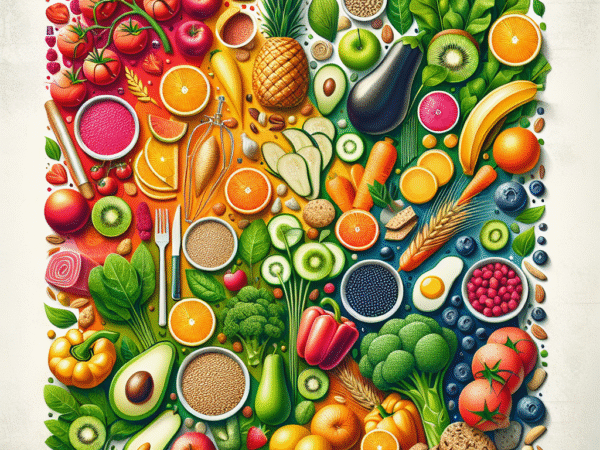 Poster Kreatif: Inspirasi Makanan Sehat untuk Gaya Hidup Aktif