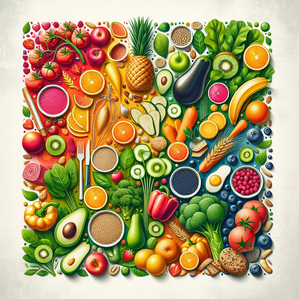 Poster Kreatif: Inspirasi Makanan Sehat untuk Gaya Hidup Aktif