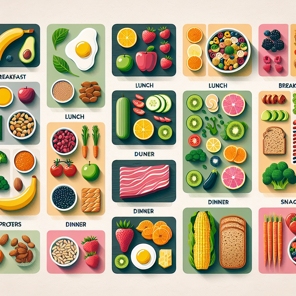 Menu Harian untuk Pola Hidup Sehat: Pilihan Makanan Bergizi Seimbang