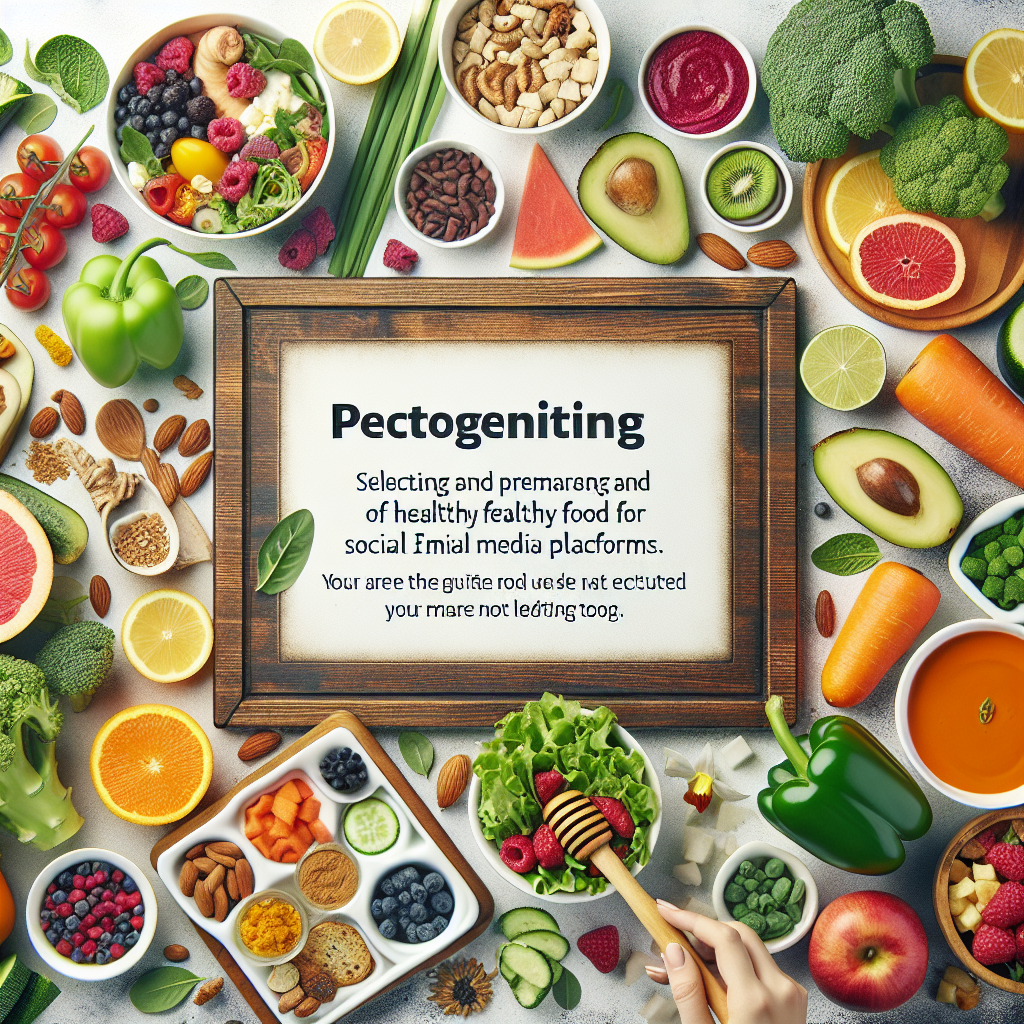 Tips Memilih dan Mengolah Gambar Makanan Sehat untuk Media Sosial