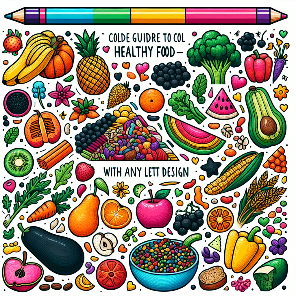 Panduan Lengkap Mewarnai Makanan Sehat untuk Anak