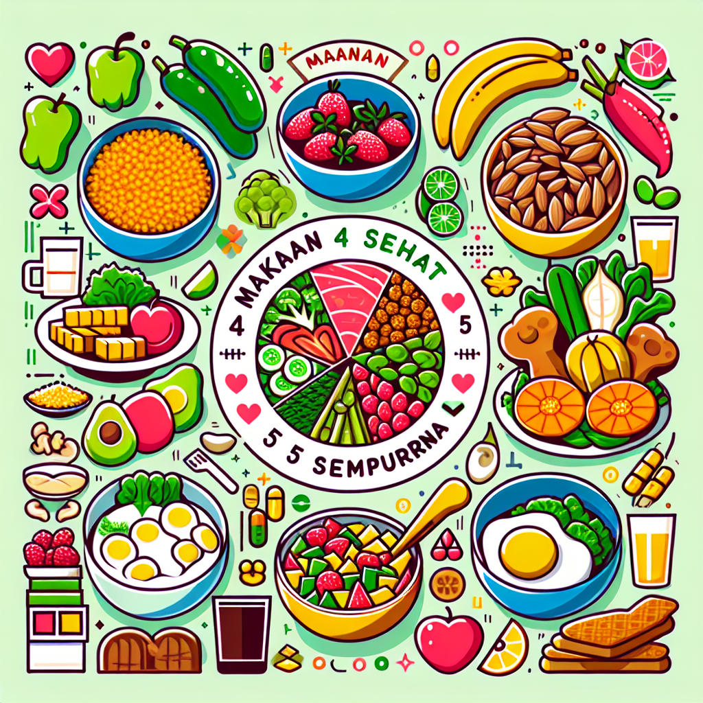 The Benefits of 'Makanan 4 Sehat 5 Sempurna' for a Balanced Diet