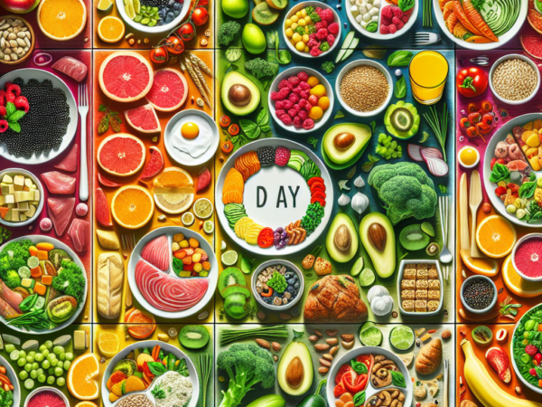 7-Day Meal Plan: Embrace the 4 Healthy 5 Perfect Dishes for a Balanced Diet