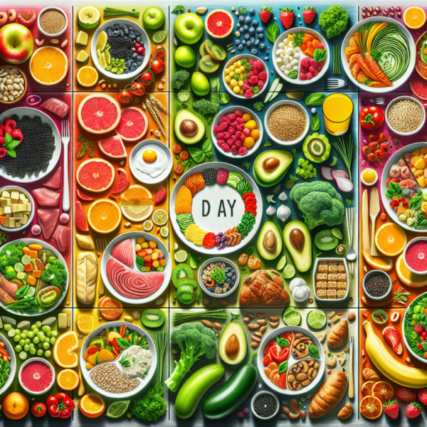 7-Day Meal Plan: Embrace the 4 Healthy 5 Perfect Dishes for a Balanced Diet